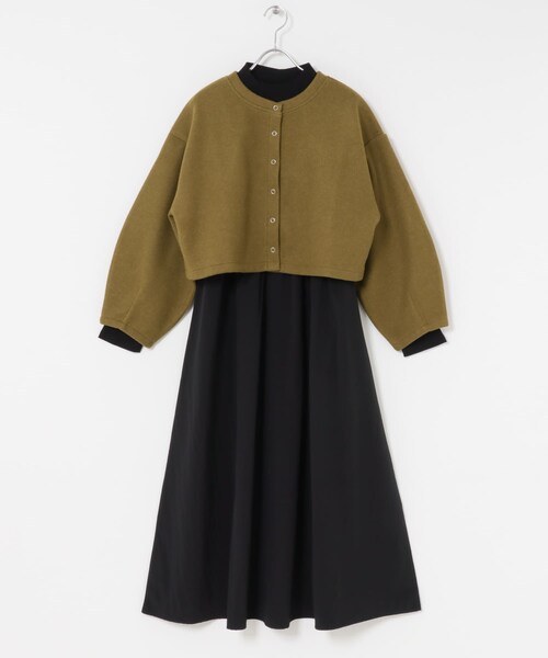 ITEMS URBANRESEARCH（アイテムズ アーバンリサーチ）の「マルチWAYセットワンピース（ワンピース・レディース・MUS/GRY/CHA・Free）」の20枚目の写真