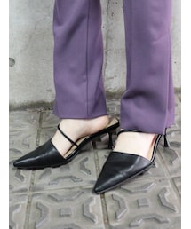 MURUA | ポインテッドミュール(パンプス)