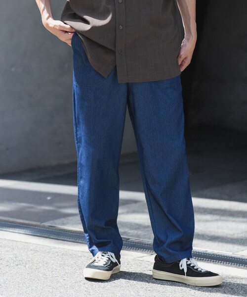 ITEMS URBANRESEARCH（アイテムズ アーバンリサーチ）の「LIGHT&FLEX サマーデニムパンツ（デニムパンツ・メンズ・L.BLUE/NAVY/INDIGO・M/L）」の17枚目の写真