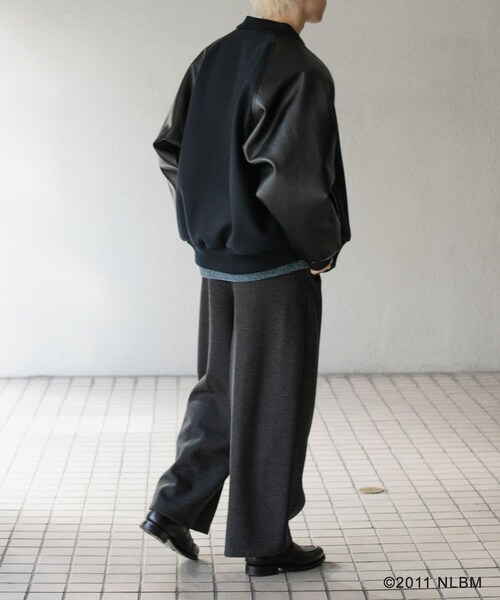 SENSE OF PLACE by URBAN RESEARCH(センスオブプレイスバイアーバンリサーチ)の「Negro Leagues スタジャン(スタジャン・メンズ・BLACK/NAVY・M/L)」の20枚目の写真