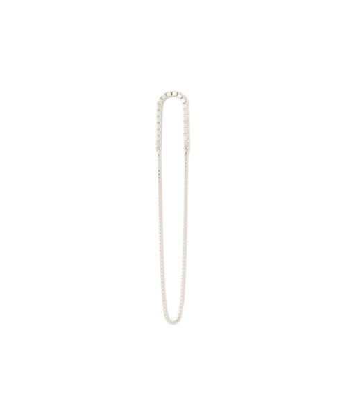 ADAM ET ROPE'(アダムエロペ)の「【SASKIA DIEZ(サスキア ディッツ)】FRING MIXED EARRINGS LOOP(ピアス(両耳用)・レディース・シルバー・F)」の3枚目の写真