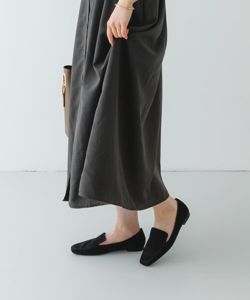 RODE SKO（ロデスコ）の「『MADE IN JAPAN』スクエアトゥローファー（ローファー・レディース・SILVER/BLACK/BROWN/LEOPARD・36/37/38）」の18枚目の写真