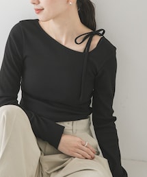 URBAN RESEARCH | カットアウトリボントップス(Tシャツ/カットソー)