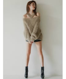 GYDA | 2WAYシャギーニット トップス(ニット/セーター)