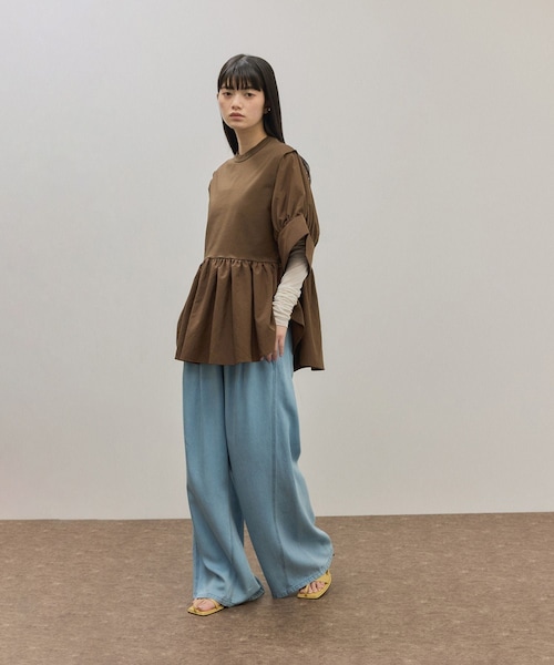 ADAM ET ROPE'(アダムエロペ)の「ヒールストラップサンダル(サンダル・レディース・ブラック/カラシ・23.0/23.5/24.0/24.5)」の15枚目の写真