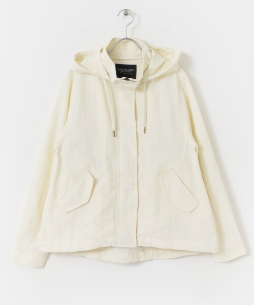 URBAN RESEARCH Sonny Label（アーバンリサーチサニーレーベル）の「撥水マウンテンパーカー（マウンテンパーカー・レディース・オフ/ブラック/ベージュ・36/38）」の12枚目の写真