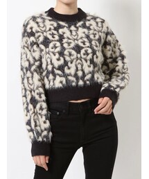 MURUA | ジオメシャギーニット(ニット/セーター)