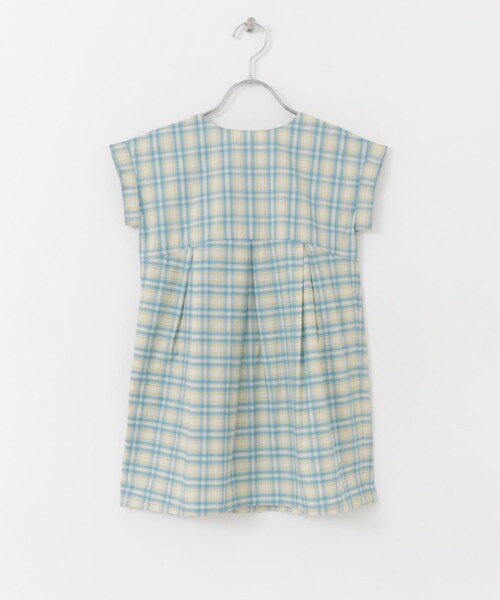 URBAN RESEARCH DOORS（アーバンリサーチドアーズ）の「カラーチェックワンピース(KIDS)（ワンピース・キッズ・BLUE/AZUKI・105/120/135）」の18枚目の写真