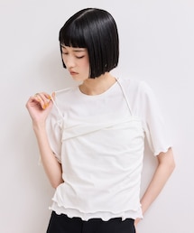 ADAM ET ROPE' | 【WEB限定】ベアトップレイヤードカットソー(Tシャツ/カットソー)