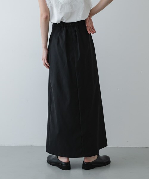 SENSE OF PLACE by URBAN RESEARCH(センスオブプレイスバイアーバンリサーチ)の「ボックスプリーツスカート(スカート・レディース・IVORY/BLACK/BEIGE・S/M)」の15枚目の写真