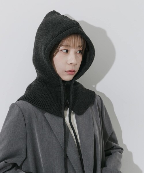 SMELLY（スメリー）の「リブニットバラクラバ（ニットキャップ/ビーニー・レディース・IVO/CGR・-）」の19枚目の写真