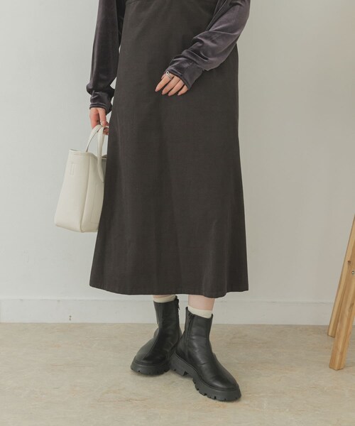 RODE SKO（ロデスコ）の「4センチオーバーソールブーツ（ブーツ・レディース・GYSH-BROWN/BLACK・36/37/38）」の9枚目の写真