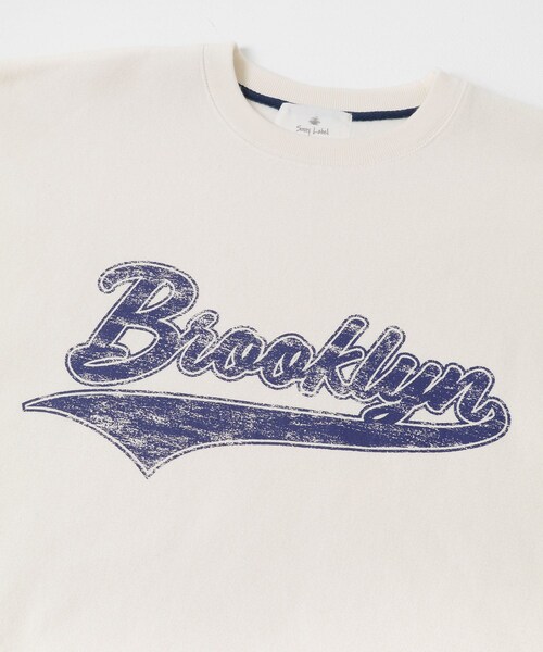 URBAN RESEARCH Sonny Label（アーバンリサーチサニーレーベル）の「裏起毛プリントスウェットプルオーバー（スウェット・メンズ・オフ/チャコール/ブラウン・M/L）」の8枚目の写真