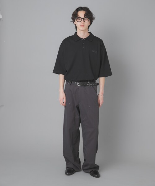 SENSE OF PLACE by URBAN RESEARCH（センスオブプレイスバイアーバンリサーチ）の「『別注』Converse×SENSE OF PLACE　JACK PURCELLポロシャツ（ポロシャツ・メンズ・WHITE/BLACK/BLUE・M/L）」の20枚目の写真