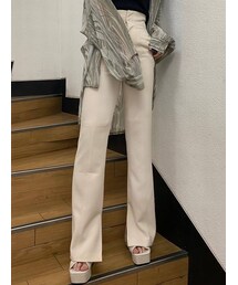 EMODA | マークウエストフレアパンツ(その他パンツ)