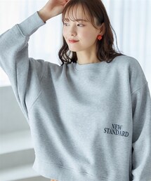 miclat | 大きいサイズ　ドルマンスリーブスウェットプルオーバー　miclat(スウェット)