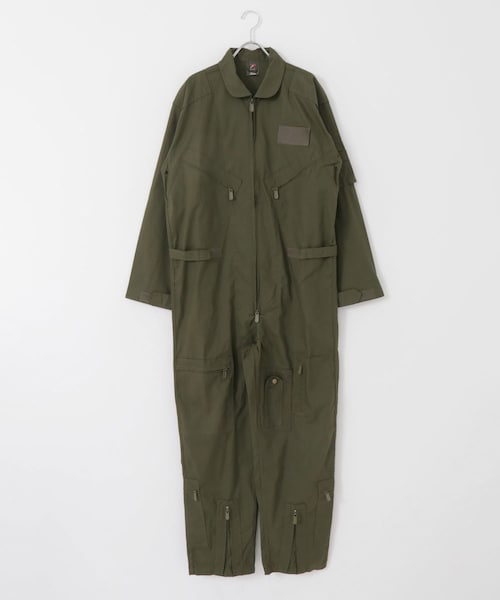 KBF（ケイビーエフ）の「ROTHCO　FLIGHT SUITS（サロペット/オーバーオール・レディース・OLIVE/BLACK・S）」の2枚目の写真