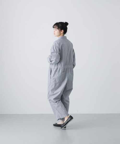 かぐれ（カグレ）の「Harrow Town Stores STRIPE OVERDYE OVERALLS
