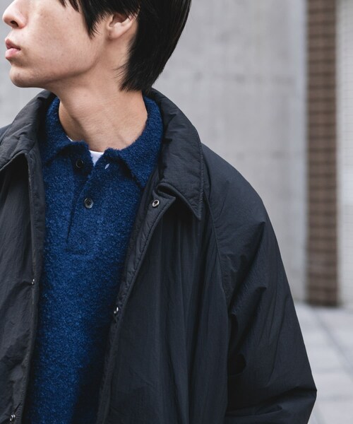 URBAN RESEARCH DOORS(アーバンリサーチドアーズ)の「ライトナイロン パデット バルマカンコート(テーラードジャケット・メンズ・L.GRAY/CHARCOAL/BLACK・M/L)」の9枚目の写真