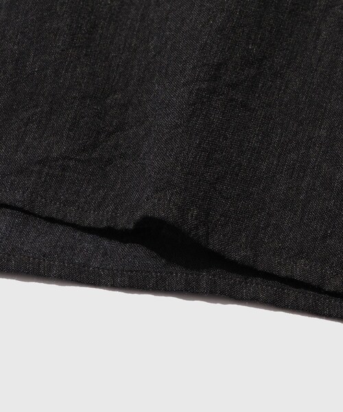 ADAM ET ROPE'(アダムエロペ)の「【blurhms/ブラームス】Silk-Co Voile Military Shirt(シャツ/ブラウス・メンズ・チャコール/ホワイト系・2/3/4)」の14枚目の写真