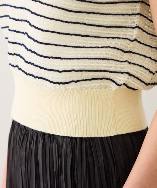 ROPE'（ロペ）の「ピンタックサマーノースリーブニット/イージーケア（ニット/セーター・レディース・ホワイト系/クリーム・F）」の20枚目の写真