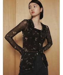 EMODA | シアーフィットシャツトップ(シャツ/ブラウス)