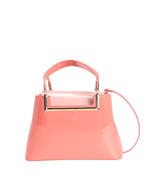 MERCURYDUO（マーキュリーデュオ）の「マルチウェイバイカラーミニBAG（ハンドバッグ・レディース・オフホワイト/ピンク/シルバー/ゴールド/アイボリー/ブラック・F）」の9枚目の写真