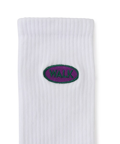 ADAM ET ROPE'(アダムエロペ)の「【WALK IN PARIS/ウォーク イン パリス】Les chaussettes 1992(ソックス/靴下・メンズ・ホワイト・L/M)」の4枚目の写真