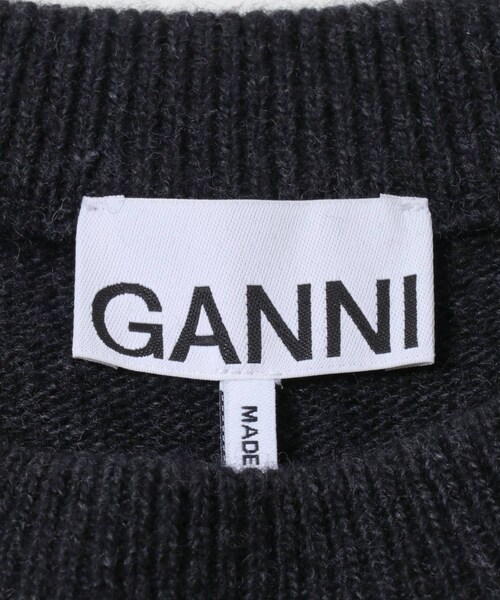 URBAN RESEARCH（アーバンリサーチ）の「GANNI　Graphic Wool Mix Puppy（ニット/セーター・レディース・Phantom・S）」の15枚目の写真