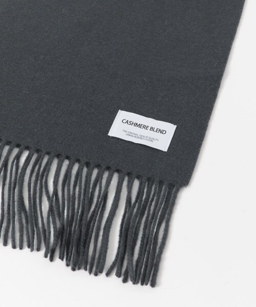 URBAN RESEARCH DOORS(アーバンリサーチドアーズ)の「カシミヤブレンドマフラー(マフラー・メンズ・BLACK/GRAY/BLUE/CHERRY・-)」の12枚目の写真