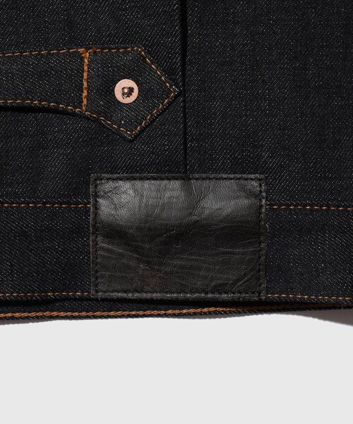 ADAM ET ROPE'(アダムエロペ)の「【SUGARHILL/シュガーヒル】CLASSIC DENIM JACKET(デニムジャケット・メンズ・ネイビー・2/3)」の11枚目の写真