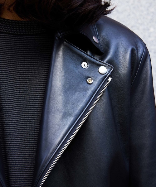 ADAM ET ROPE'（アダムエロペ）の「【HEUGN/ユーゲン】Luther RIDERS（ライダースジャケット・メンズ・ブラック・2/3/4/F）」の17枚目の写真