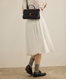 【洗える】ヨーロピアンリネンフレアスカート/一部セットアップ対応