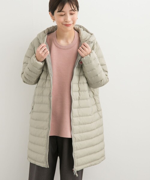 URBAN RESEARCH DOORS（アーバンリサーチドアーズ）の「DANTON　MIDDLE DOWN HOODED COAT（その他アウター・レディース・M.GREY/BLACK/GREIGE・S）」の17枚目の写真