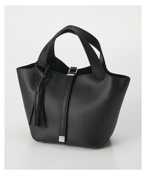 nissen（ニッセン）の「polka polka(ポルカポルカ)タッセル付シンプルトートバッグ（トートバッグ・メンズ・ブラック/ブラウン/チャコールグレー/グレーベージュ/ブルーグリーン/オレンジ・Y）」の21枚目の写真