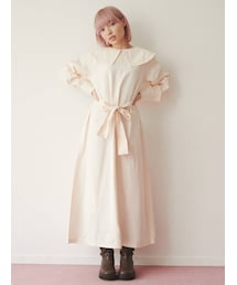 merry jenny | Wステッチリボンワンピース(ワンピース)