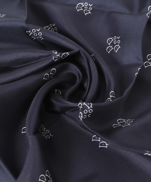 URBAN RESEARCH ROSSO（アーバンリサーチロッソ）の「VINTAGE　DIORスカーフ（バンダナ/スカーフ・レディース・NAVYWHITE・-）」の4枚目の写真