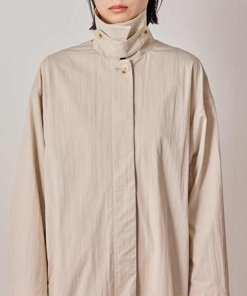 NERGY（ナージー）の「【撥水】ステンカラーロングコート（ステンカラーコート・レディース・ベージュ・F）」の20枚目の写真