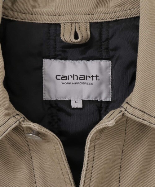 SENSE OF PLACE by URBAN RESEARCH（センスオブプレイスバイアーバンリサーチ）の「carhartt DOUBLE FRONT JACKET（カバーオール・メンズ・BEIGE/BLACK・M/L）」の15枚目の写真