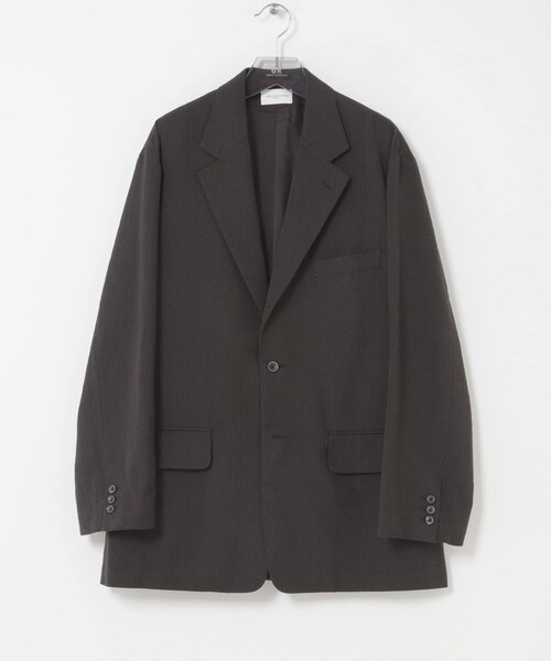 URBAN RESEARCH(アーバンリサーチ)の「new basic WOOL SILK LINEN SINGLE JACKET(テーラードジャケット・メンズ・BROWN・M/L/XL)」の2枚目の写真