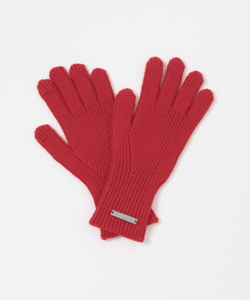 SENSE OF PLACE by URBAN RESEARCH（センスオブプレイスバイアーバンリサーチ）の「モチモチニットグローブ（ベルト・レディース・CHARCOAL/RED/GRAY・one）」の21枚目の写真