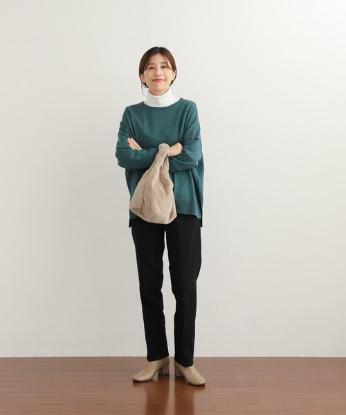 URBAN RESEARCH DOORS(アーバンリサーチドアーズ)の「ハイライズデニムパンツ(デニムパンツ・レディース・INDIGO/BLACK・36/38)」の10枚目の写真