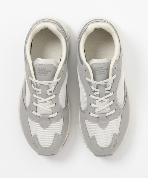 URBAN RESEARCH DOORS（アーバンリサーチドアーズ）の「MOONSTAR　STUDEN（スニーカー・メンズ・SLV/GRY・26/26.5/27/28）」の4枚目の写真