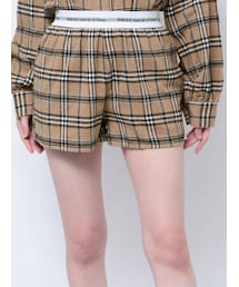 GYDA | 【SETUP着用可】BM&WB JQ CHECKショートパンツ(その他パンツ)
