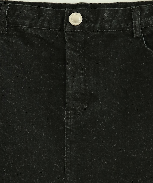 VIS（ビス）の「【reheat】デニムプリーツミニスカート（デニムスカート・レディース・ブラック・S/M）」の7枚目の写真