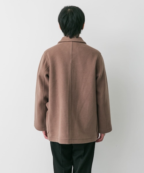 URBAN RESEARCH DOORS(アーバンリサーチドアーズ)の「DANTON WOOL MELTON JACKET(テーラードジャケット・メンズ・GREY/DK NAVY/DK OLIVE/BEIGE/ORANGE・38/40/42)」の11枚目の写真