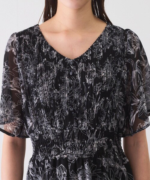 Jayro(ジャイロ)の「ミニプリーツフロントシフォンワンピース(ワンピース・レディース・ブラック系/ホワイト系/ピンク・M)」の21枚目の写真