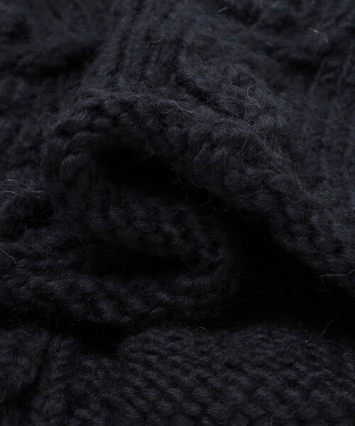 URBAN RESEARCH DOORS（アーバンリサーチドアーズ）の「『別注』KHWOPA×DOORS　ニットカーディガン（カーディガン/ボレロ・レディース・GRAY/NAVY・one）」の15枚目の写真