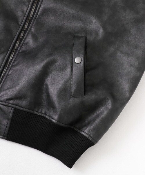 SENSE OF PLACE by URBAN RESEARCH（センスオブプレイスバイアーバンリサーチ）の「ヴィンテージライクMA-1（MA-1・メンズ・BLACK/BROWN・M/L）」の12枚目の写真