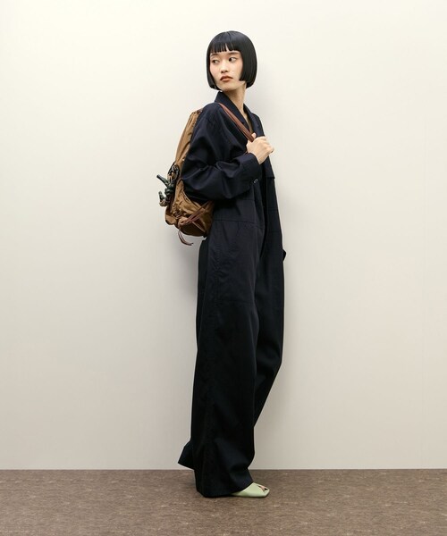 ADAM ET ROPE'(アダムエロペ)の「【NOMADIS for ADAM ET ROPE'】別注 ストラップ付 LATT(バックパック/リュック・レディース・ブラック/ブラウン・F)」の8枚目の写真